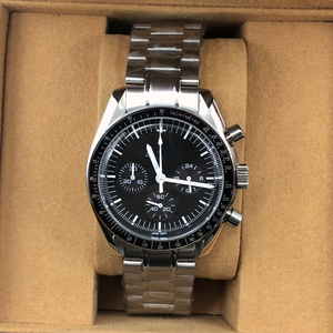 Reloj de Pulsera Deportivo de Cuarzo para Hombre, con Correa de Acero Inoxidable, Cronógrafo, Resistente al Agua, con Movimiento VK63, Estilo Ejecutivo - Product Image 3