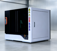 Machine de découpe laser à fibre compacte de bureau 2030, 1500W, zone de travail 200*300mm, petite découpeuse laser CNC pour atelier de métalurgie