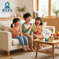 Sucettes vitaminées en gros pour enfants, adolescents et adultes – Assortiment de saveurs fruitées, sans colorants artificiels, emballage personnalisé