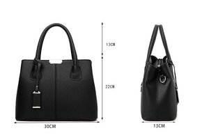 กระเป๋าถือคลัทช์หนัง PU แฟชั่นสำหรับผู้ห<span class=keywords><strong>ญ</strong></span>ิง รุ่น ALH0003 กระเป๋าสะพายไหล่ทรงโฮโบแบบ<span class=keywords><strong>จ</strong></span>ีบ - Product Image 5