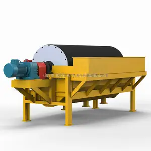 mining use permanent drum wet and dry magnetic separator for sale