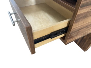 Meuble d'hôtel commercial 2026 : Unité de tête de lit combinée avec tables de chevet intégrées et prise électrique <span class=keywords><strong>pour</strong></span> projets hôteliers - Product Image 4