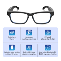 T1 Smart lunettes sans fil lumière bleue Protection UV étanche Sports de plein air casque pour BT appel musique lecture VR matériel