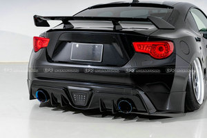 Alerón trasero tipo AG para SUBARU 2011-2018 FT86 GT86 ZN6 (Solo compatible con el parachoques trasero Kouki) Material de fibra de vidrio - Product Image 3
