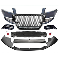Bumper Depan Gaya RS5 untuk Audi A5 S5 B8 2008-2011 Coupe Sportback Facelift Upgrade Body Kit Dengan Grille ACC PDC 2/5 Pintu