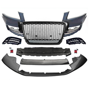 Pare-chocs avant style RS5 pour <span class=keywords><strong>Audi</strong></span> <span class=keywords><strong>A5</strong></span> S5 B8 2008-2011 <span class=keywords><strong>Coupé</strong></span> Sportback Facelift, kit carrosserie de mise à niveau avec calandre, ACC, PDC, 2/<span class=keywords><strong>5</strong></span> <span class=keywords><strong>portes</strong></span> - Product Image 3