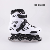 Coquilles de chaussures professionnelles résistantes aux chocs à 4 roues patins à roulettes pour adultes