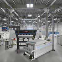 Stock américain 4 têtes I3200 DTF imprimante 600mm Machine d'impression par transfert grand Format imprimante DTF pour vêtements et t-shirts en tissu