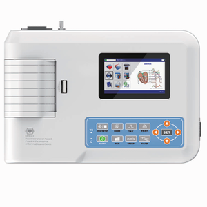 Shengzhichu ECG300G-VET Elettrocardiografo Portatile a 3/6/12 Canali per Gatti/Cavalli/Cani - Attrezzatura Diagnostica Veterinaria di Facile Utilizzo - Product Image 1