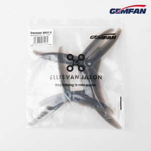 Hélices FPV GEMFAN Freestyle 6032-3 de 6 pouces à 3 pales, pack de 4 (2 CW, 2 CCW) en PC pour drone de course - Product Image 4