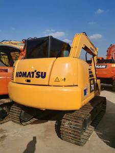 Miniexcavadora Komatsu PC70 usada con certificado EPA, componentes del núcleo del motor Caterpillar incluidos, motor de bomba, engranaje, caja de cambios, cojinete PLC - Product Image 3