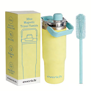 Termo de Boca Ancha de Gran Capacidad con Asa Ancha, Mantiene la Temperatura por Mucho Tiempo, Termo Magnético para <span class=keywords><strong>Agua</strong></span> Frí<span class=keywords><strong>a</strong></span> o Caliente - Product Image 6