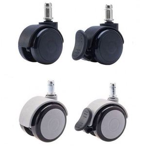 Chaises <span class=keywords><strong>De</strong></span> Salle Manger <span class=keywords><strong>A</strong></span> <span class=keywords><strong>Roulette</strong></span> Stuhl Rollen 6 Pouces 8 Noir Pu <span class=keywords><strong>Roulette</strong></span> Roues <span class=keywords><strong>De</strong></span> Nivellement 50Mm Ressort - Product Image 1