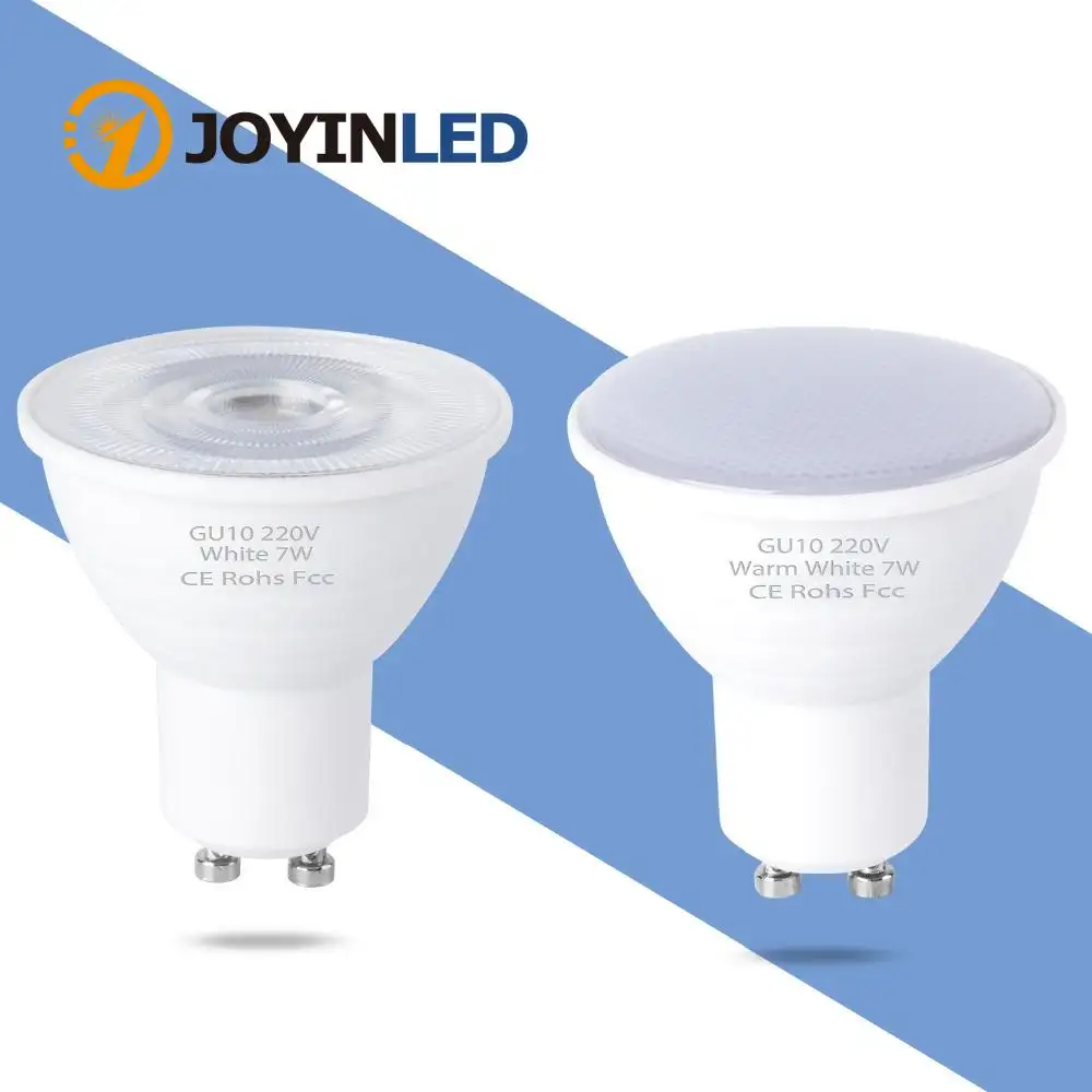 Ampoule LED GU10 à économie d'énergie 220V lampe MR16 projecteur 5W 7W GU5.3 Spot MR16 ampoule LED Lampada LED GU 10 éclairage domestique