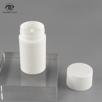 Tubes de déodorant de 50 ml, flacons vides pour bâtonnets, emballages en plastique à mécanisme rotatif pour bâtonnets de crème solaire, vente en gros