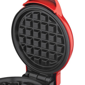 <span class=keywords><strong>Mini</strong></span> máquina para hacer gofres RAF de 500W, Parrilla Eléctrica compacta para desayuno, placas antiadherentes duraderas, fácil limpieza, calefacción Doble - Product Image 3