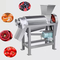 Extracteur de jus industriel à vis de tomate broyeur de fruits broyeur électrique broyeur machine à fruits