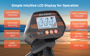 كاشف المعادن الذهبية تيانكسون MD 4070 بأفضل سعر اقتصادي، جهاز كشف المعادن MD-4070، كاشف الذهب - Product Image 3