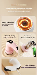 Masseur électrique vibrant 5 en 1 pour le corps, amincissant, brûleur de graisse, masseur manuel pour le dos, le cou, marteau avec 6 vitesses pour soulager la douleur - Product Image 4