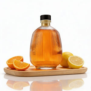 Bouteille en verre transparente pour vin de fruits fait maison, usage domestique, avec couvercle scellé pour vin <span class=keywords><strong>rouge</strong></span>, <span class=keywords><strong>vodka</strong></span> de raisin - Product Image 5