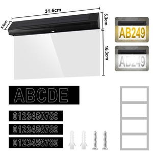 Outdoor Waterproof 30 LED Solar <strong>House</strong> <strong>Number</strong> Light IP65 PC Body Address Sign for Garden Wall Mounted with <strong>Battery</strong> <strong>Power</strong> Supply