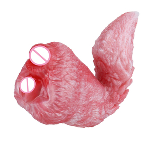 Mainan Seks Vagina Silikon untuk Pria, Fantasi Ekor Rubah, Masturbator Pantat, Monster Pocket Pussy Vaginal - Product Image 5