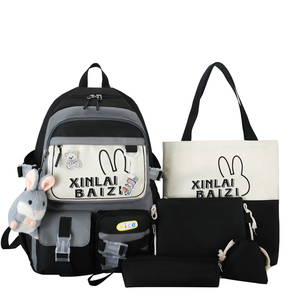 Giá Rẻ Mới Thời Trang 5 Pcs Thiết Lập Trường Ba Lô Công Suất Lớn Waterpoof Tote Ba Lô Cho Trẻ Em - Product Image 3