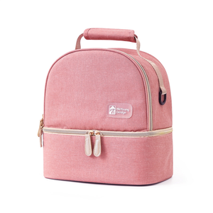 <span class=keywords><strong>Sac</strong></span> à dos multifonctionnel à double couche isolé <span class=keywords><strong>Sac</strong></span> <span class=keywords><strong>isotherme</strong></span> de lait maternel réutilisable et lavable pour le voyage du biberon Lait maternel - Product Image 6