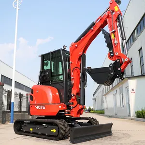 EPA/EURO Small Excavator Kubota Engine 1 ton 2 tons 3 tons Strong power Agricultural Orchard Multi functional Engineering Mach