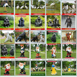 Sculptures Personnalisées de Grandes Figurines d'Action d'Extérieur Statue Décoration d'Art Public pour Centre Commercial Parc Point de Repère Animal Vert Hulk - Product Image 5
