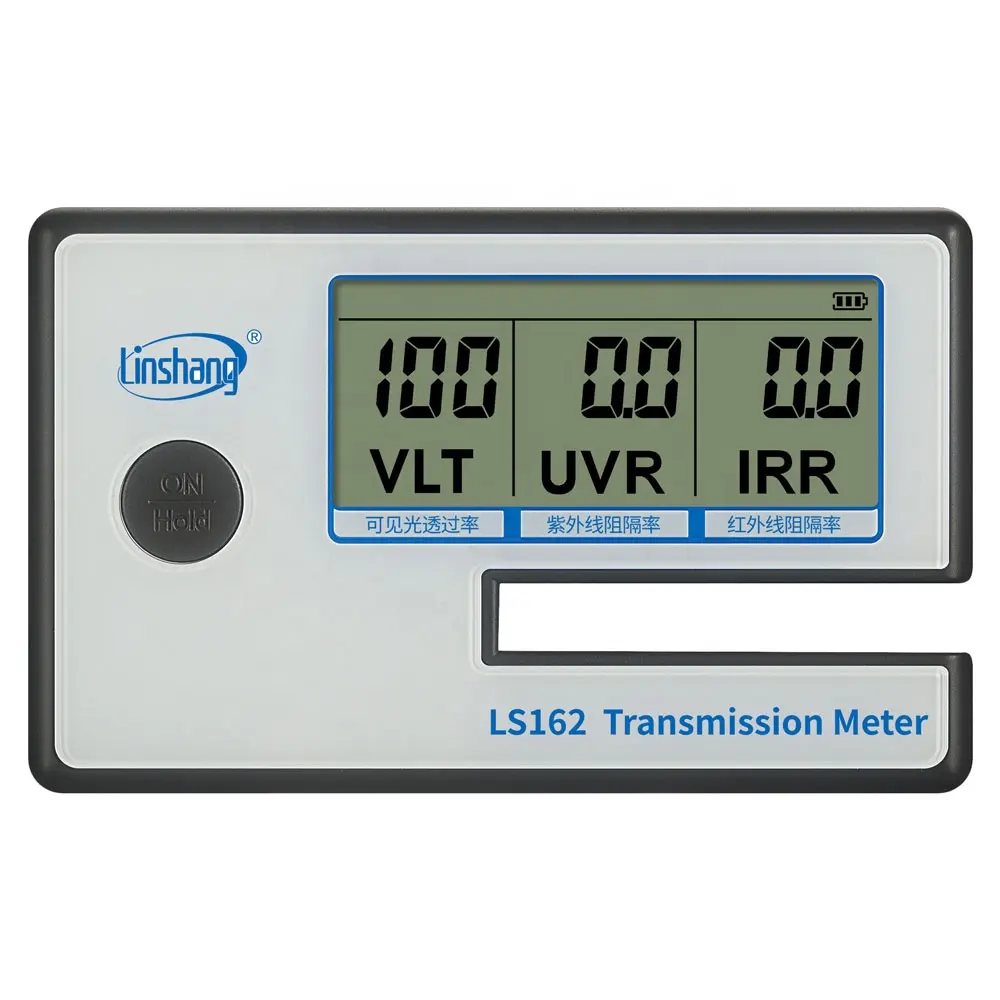 Tùy biến linshang ls162 xe phim Tint Reader Trung-Anh so sánh truyền Meter thử nghiệm UV IR và vlt