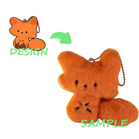 Poupée parlante personnalisée 10 cm OEM en peluche super douce brodée, couverture réconfortante pour enfants, cadeau
