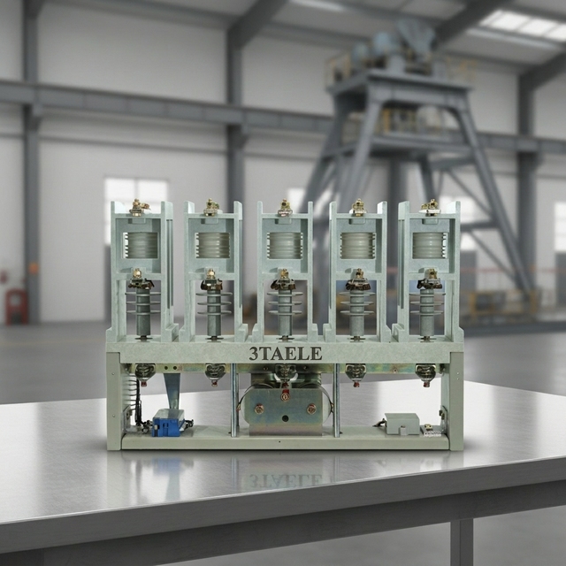 Special 3-pole, 4-pole, 5-pole High-voltage Vacuum Contactors for Mine Hoist Applications, with a Voltage Rating of 12KV. 400A