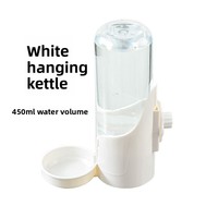 Distributeur d'eau suspendu fiable en plastique pour animaux de compagnie, idéal pour lapins, furets, chats et cages à petits animaux – Sur mesure