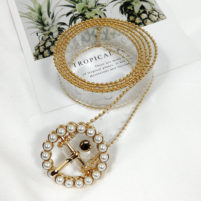 Round gold - 102*2.6cm