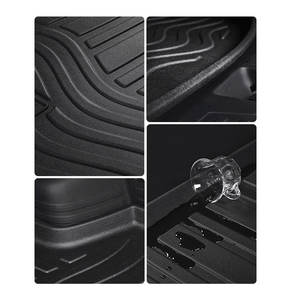 Tapis de coffre pour <span class=keywords><strong>Aiways</strong></span> <span class=keywords><strong>U5</strong></span>, toutes saisons, toutes conditions météorologiques, durable, en TPE, tapis de coffre 3D, tapis de protection pour <span class=keywords><strong>Aiways</strong></span> <span class=keywords><strong>U5</strong></span> - Product Image 2
