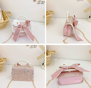 Сумка на плечо с цветами и жемчугом - Product Image 6