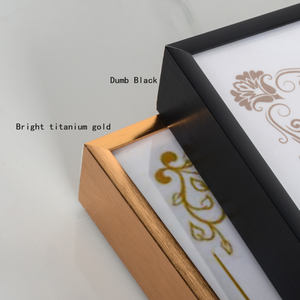 Dimensioni personalizzate Christmas House Office Decor Metal Poster Photo Frame cornice a scatto in alluminio appesa a parete - Product Image 4