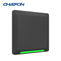 Longue portée 15m RFID lecteur UHF intégré antenne 12dbi logistique gestion d'entrepôt prend en charge RS232 Wiegand 860-960MHz