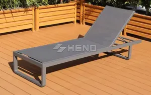 <span class=keywords><strong>Chaise</strong></span> longue de jardin <span class=keywords><strong>en</strong></span> métal pour l'extérieur, lit de repos <span class=keywords><strong>en</strong></span> aluminium, <span class=keywords><strong>chaise</strong></span> longue de plage - Product Image 6