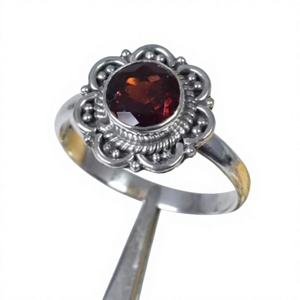 Natural Garnet 925 Sterling Silver Gemstone <b>Ring</b> Handmade <b>Fine</b> Jewelry for Wedding Gift - Product Image 1