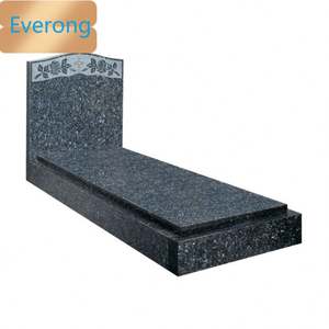 Haute Qualité Plat Bible Style Australie Fleur Lit Pierre Tombale Pierre Tombale Pour Graves - Product Image 4