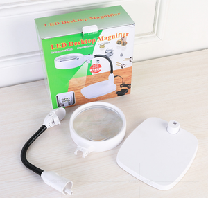 يد العون عدسة مكبرة مصباح ليد <span class=keywords><strong>10X</strong></span> 120 مللي متر القراءة مكبرات - Product Image 4