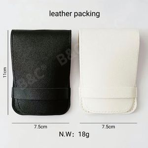 Estuche Protector Portátil de Acero Inoxidable para Pinzas de Oídos, Tijeras para Cutículas de Cuero PU, Bolsas para Tijeras de Uñas, Ideal para Regalos - Product Image 3