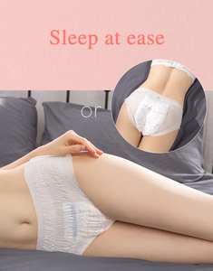 Lady Kitty-compresas higiénicas para mujeres, compresas higiénicas coreanas para menstruación, <span class=keywords><strong>bragas</strong></span> desechables de un solo uso, OEM - Product Image 4