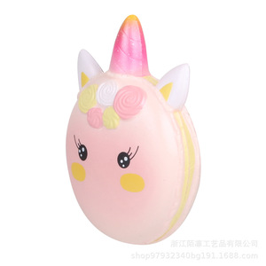 Juguete Antiestrés de Espuma de PU con Forma de Unicornio, Diseño de Dibujos Animados, Accesorio Decorativo para Mesa - Product Image 3
