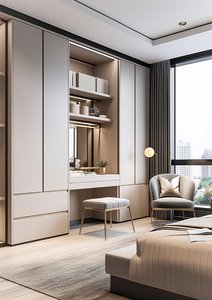 Armario Moderno <span class=keywords><strong>a</strong></span> <span class=keywords><strong>Medida</strong></span>, Independiente y Deslizable, Fácil de Montar, Diseño Personalizado para Dormitorio - Product Image 4