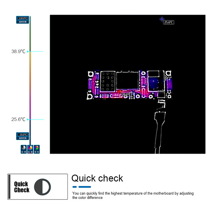 Sunshine TB-03 Infrared Thermal PCB Motherboard CPU Test Imaging Analyzer Quick Diagnostic Tool for Phone Repair