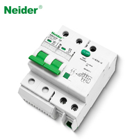 NPM1LE-63 harga rendah 20A 40A 63A 2 tiang RCCB arus sisa pemutus arus Rcd 2 P 25A 10kA