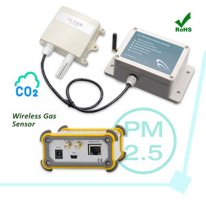 Equipo inalámbrico de monitoreo de calidad del aire Monitor de calidad del aire Detector interior Pm2.5 CO2 HCHO TVOC Sensor de temperatura y humedad - Product Image 1